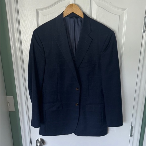 Brooks Brothers Madison Fit Classic Navy Men's Blazer 40R - Picture 1 of 10